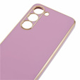 Puzdro pre Samsung Galaxy S24, Glamour CamShield, fialové