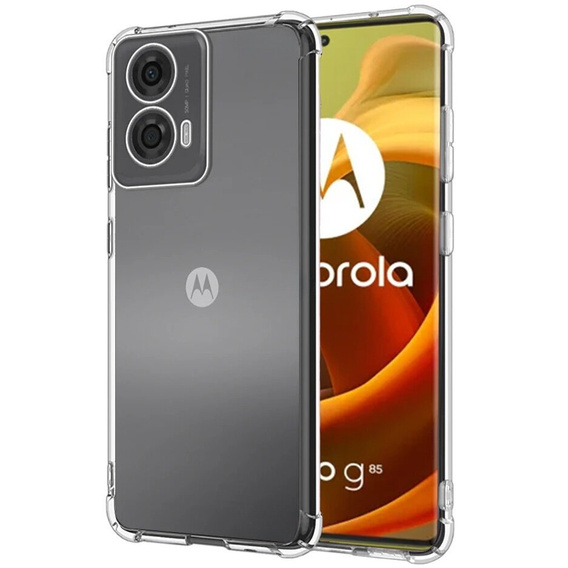 Obal na mobil pre Motorola Moto G85, Dropproof, priehľadné