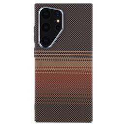 Puzdro pre Samsung Galaxy S25 Ultra, Carbon Fiber MagSafe, zlaté