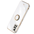 Obal na mobil pre Xiaomi Redmi 10, Electro Ring, biele