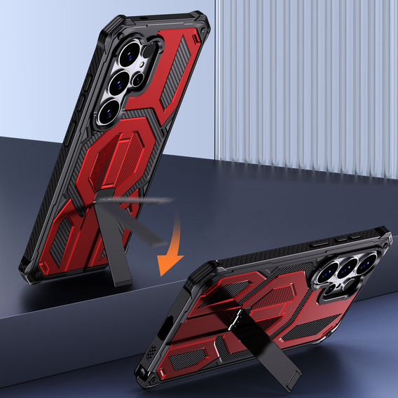 Ochranné puzdro kompatibilné s MagSafe so stojanom pre Samsung Galaxy S26 Ultra