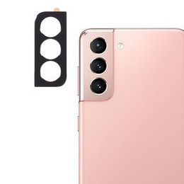 Kovový kryt fotoaparátu pre Samsung galaxy S21, modré