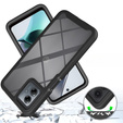 Puzdro pre Motorola Moto G54 5G, Shockproof, s fóliou, čierne