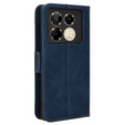 Klapkové puzdro pre Infinix Note 40 Pro, Card Slot, tmavomodré
