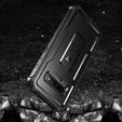 Obrnené puzdro pre Samsung Galaxy S10 Plus, Dexnor Full Body, čierne