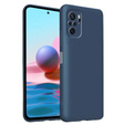 Obal na mobil pre Xiaomi Redmi Note 10 / 10S, Silicone Lite, tmavomodré