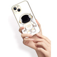 Obal na mobil pre iPhone 13 Mini, Astronaut, biele