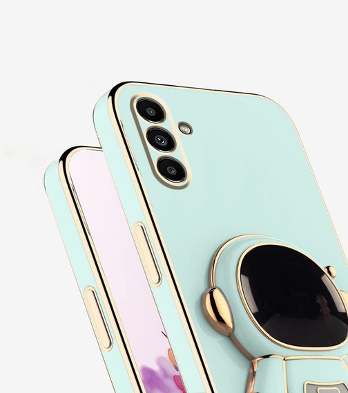 Obal na mobil pre Samsung Galaxy A36 5G, Astronaut, zelený