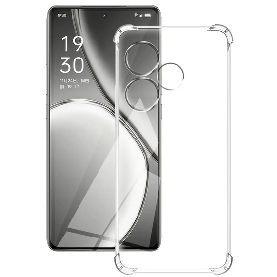 Obal na mobil pre Realme GT 6 / 6T, Dropproof, priehľadné