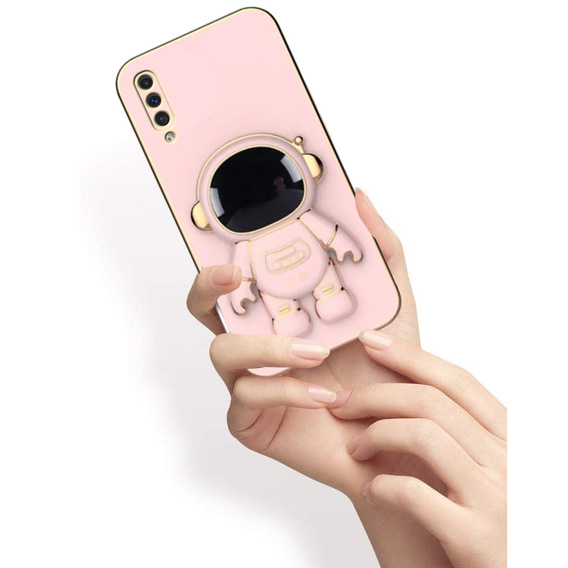 Obal na mobil pre Samsung Galaxy A50 / A50s / A30s, Astronaut, ružové
