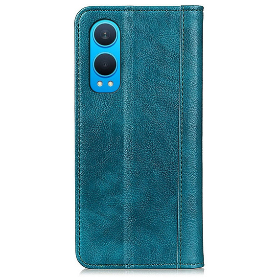 Flipové puzdro pre OnePlus Nord CE4 Lite, Split Leather, zelený