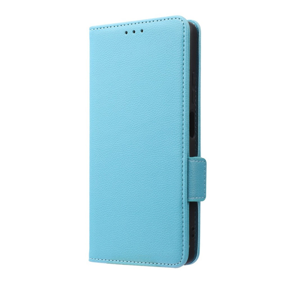 Klapkové puzdro pre Xiaomi Redmi Note 12 5G / POCO X5 5G, Wallet Litchi Magnet, modré