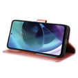 Klapkové puzdro pre Motorola Moto G71 5G, Mandala, modré