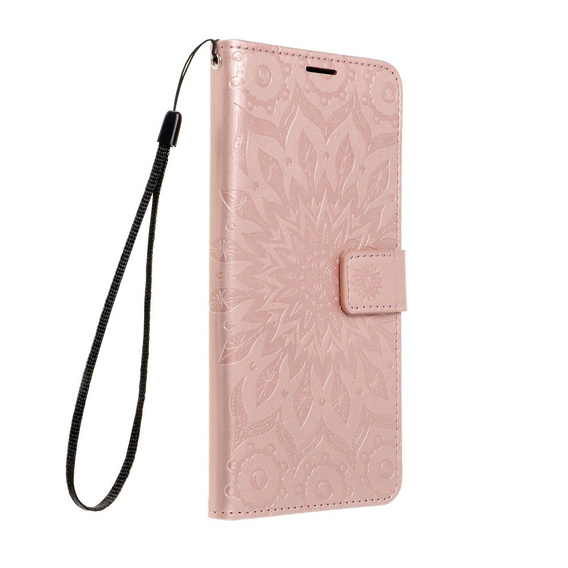 Klapkové puzdro pre Samsung Galaxy A52 / A52s, Mandala, ružové rose gold