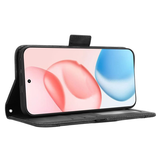Klapkové puzdro pre Honor 400 5G, Card Slot, čierne