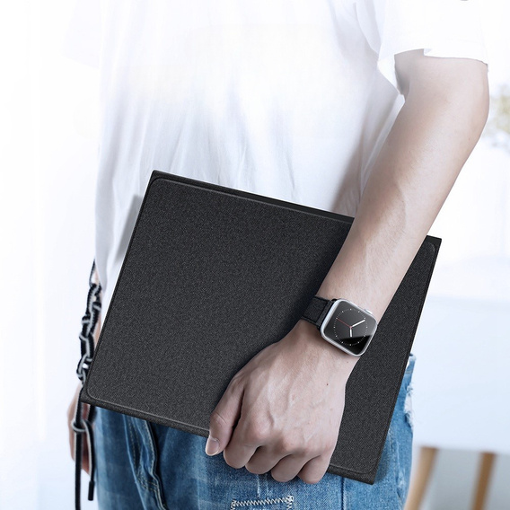Puzdro + klávesnica iPad 10.2 2021/2020/2019, Dux Ducis Magnetic Keyboard, čierne