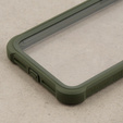 Obal na mobil pre iPhone 11, Dexnor Full Body Rugged, transparentné / zelené