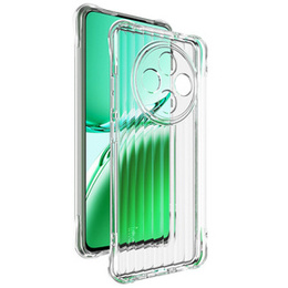 IMAK Obal na mobil pre Oppo Reno 12FS / 12F 5G, Stripe Dropproof, priehľadné
