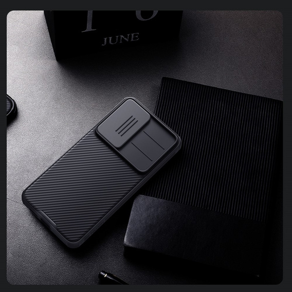 Puzdro Nillkin pre Samsung Galaxy S25+ Plus, CamShield Pro MagSafe, čierne