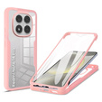 Puzdro pre Xiaomi Redmi Note 14 Pro 5G, Shockproof, s fóliou, ružové