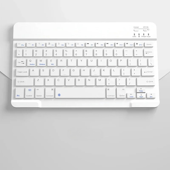 Súprava bezdrôtovej klávesnice a myši Bluetooth, biela 