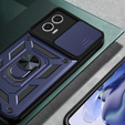 Obal na mobil pre Motorola Moto G73 5G, CamShield Slide, modré