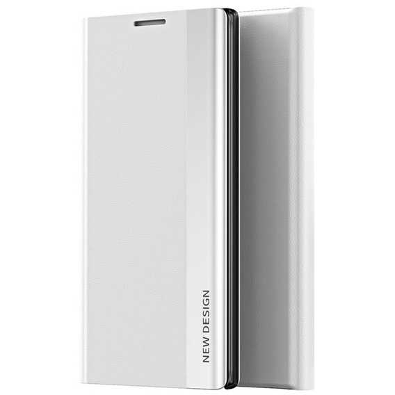 Klapkové puzdro pre Xiaomi Poco X5 Pro 5G / Redmi Note 12 Pro, Side Magnetic, strieborné