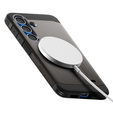 Puzdro Spigen Tough Armor Mag Gunmetal pre Samsung Galaxy S25