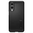Puzdro Spigen pre Samsung Galaxy S25 Edge, Tough Armor Mag MagSafe, čierne + tvrdené sklo 9H