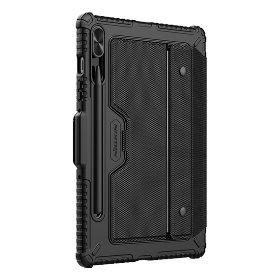 Puzdro + klávesnica Galaxy Tab S9, NILLKIN Bumper Pen Slot, čierne