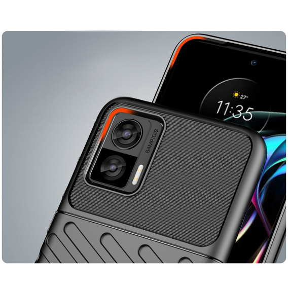 Obal na mobil pre Motorola Edge 30 Neo 5G, Thunder, čierne