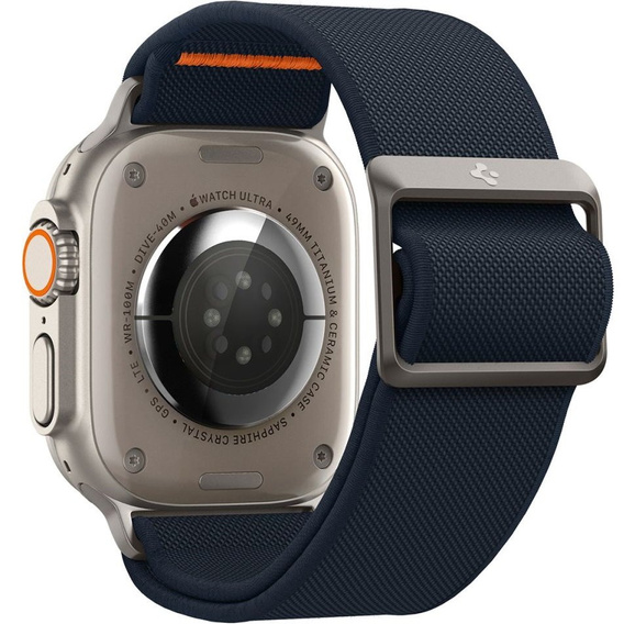 Pasek SPIGEN do Apple Watch 1/2/3/4/5/6/7/8/SE/Ultra 42/44/45/49MM, Fit Lite Ultra, Granatowy