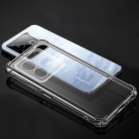 Obal na mobil pre Realme GT 7 / 7T, Dropproof, priehľadné