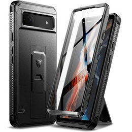 Obrnené puzdro pre Google Pixel 6a, Dexnor Full Body, čierne