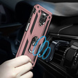 Pancierované obal na mobil pre Xiaomi Redmi Note 9S / 9 Pro, Nox Case Ring, ružové