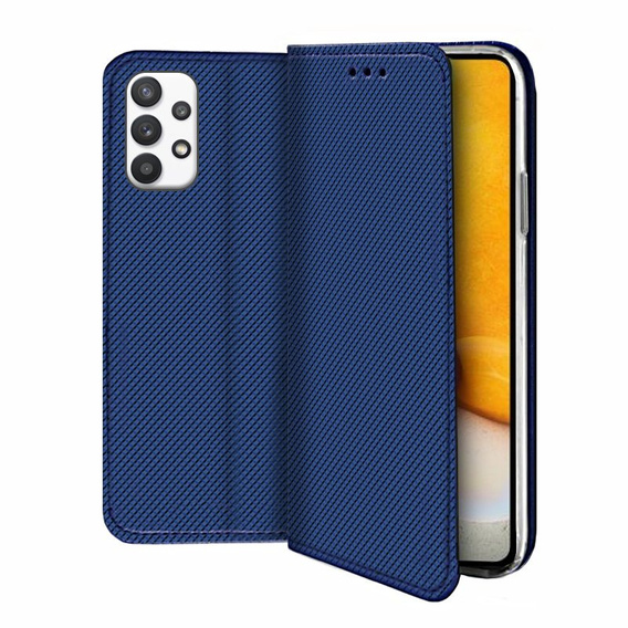 Klapkové puzdro pre Samsung Galaxy A72 5G / A72 LTE, Wallet Smart Magnet, modré