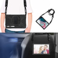 Obrnené puzdro pre Lenovo Tab P11 Pro Gen 2 TB132FU TB132XU 11.2", ochranné 360 so slotom na stylus, čierne