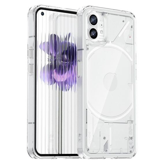 Obal na mobil pre Nothing Phone 1, Fusion Hybrid, priehľadné