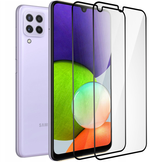 2x keramické hybridné sklo ERBORD pre Samsung Galaxy A22 5G