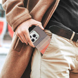 Puzdro pre iPhone 14 Pro Max, Frame Kickstand, pre MagSafe, Sunset Grey 