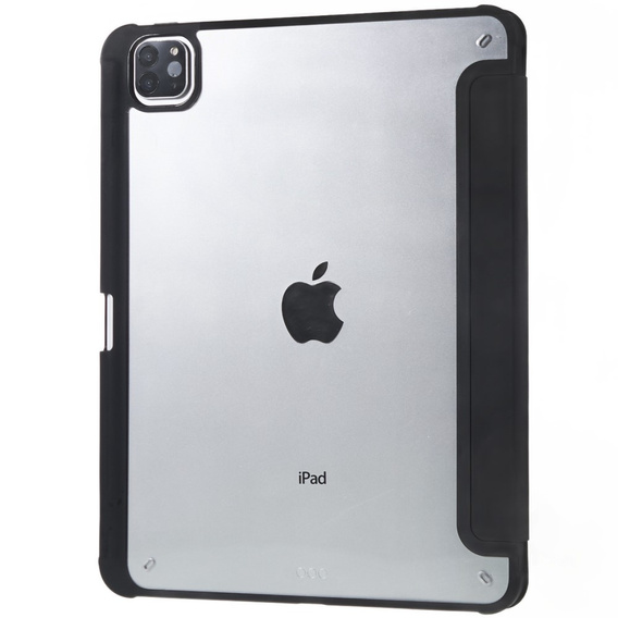 Puzdro pre iPad Pro 11 2022 / 2021 / 2020 / 2018, Smartcase Hybrid, so slotom na stylus, čierne