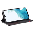 Flipové puzdro pre Samsung Galaxy A36, Carbon LC.IMEEKE, čierne