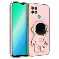 Obal na mobil pre Oppo A15/A15S, Astronaut, ružové