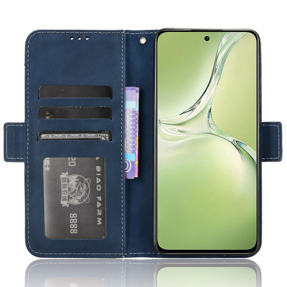 Klapkové puzdro pre OnePlus Nord CE4 Lite, Card Slot, tmavomodré