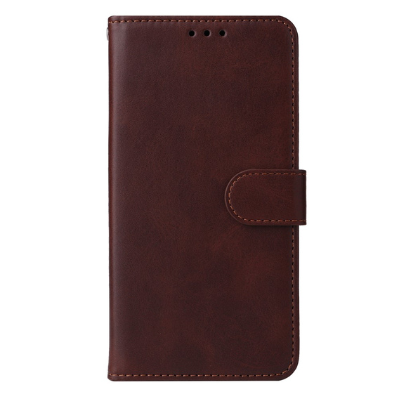 Klapkové puzdro pre Samsung Galaxy A54 5G, Leather Wallet, hnedé