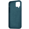 Obal na mobil pre Samsung Galaxy A12 / M12 / A12 2021, Silicone Lite, tmavozelené