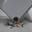 Puzdro pre Realme Pad 2, Smartcase, sivé