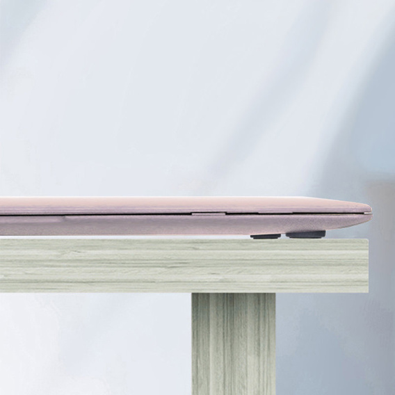 Puzdro pre MacBook Air 13 A2337 M1 A2179 A1932, HardShell, ružový