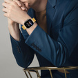 Oceľový náramok pre Apple Watch 1/2/3/4/5/6/7/8/SE/ULTRA 42/44/45/49 MM - zlatý