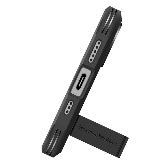 Spigen puzdro pre iPhone 17, Tough Armor T MagSafe, čierne